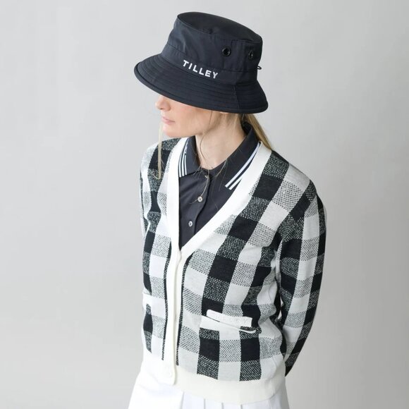 Tilley Sport Gingham Cardigan - Picture 1 of 7